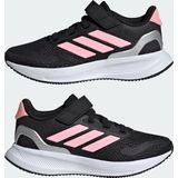 Adidas - Runfalcon 5 - Hardloopschoenen - Zwart - Textiel - Cloudfoam
