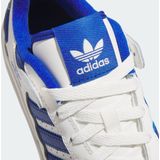 Adidas - Forum - Schoenen - Wit - Leer - Vetersluiting - Rubberen Zool