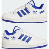 Adidas - Forum - Schoenen - Wit - Leer - Vetersluiting - Rubberen Zool
