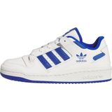 Adidas - Forum - Schoenen - Wit - Leer - Vetersluiting - Rubberen Zool