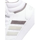 Adidas - Hoops 3.0 Mid - Sportschoenen - Zwart - Synthetisch Leer