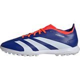 adidas Predator League Chaussures de football unisexes, Lucid Blue Nuage Blanc Solaire Rouge, 44 EU