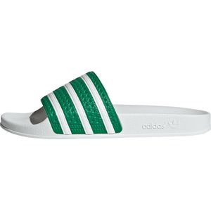 Adidas adilette Herren Flip-Flops und Sandalen - Grün - Größe: 38 - Netz/Synthetik - Foot Locker