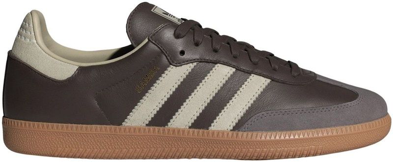 adidas - Samba OG - Sneakers - Bruin/Beige - Leren/Bovenwerk