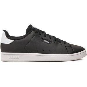 adidas - COURT - Sneakers - Core Black / Cloud White - Synthetisch - Vetersluiting