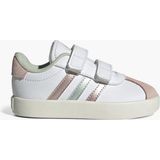 adidas - Ftwr Wit/Linnen Groen - Sandy Pink Met - Klittenbandsluiting