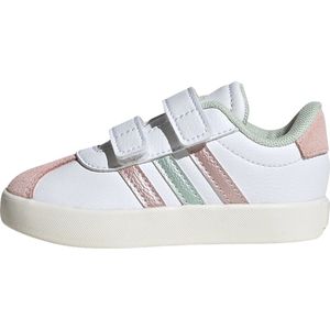 Adidas - Vl Court 3.0 - Babyschoenen - Zwart - Synthetisch Leer