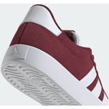 Adidas - Vl Court 3.0 - Schoenen - Zwart - Leer - Gevulkaniseerde Rubberen Buitenzoal