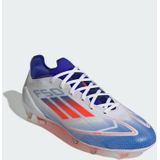 adidas F50 Pro Gras Voetbalschoenen (FG) Wit Rood Blauw