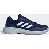 adidas Gamecourt 2.0 tennisschoenen voor heren, Donkerblauw Wolk Wit Halo Blauw, 40 2/3 EU