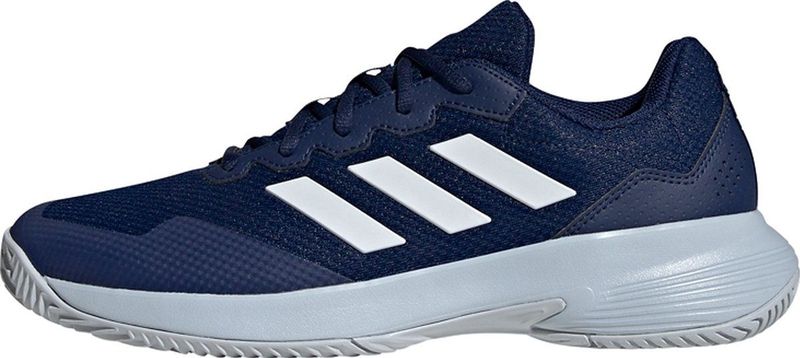 adidas Performance Gamecourt 2.0 Tennisschoenen - Unisex - Blauw- 42