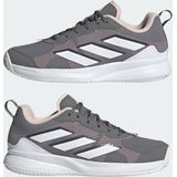 adidas Performance Avaflash Gravel Tennisschoenen Dames Grijs