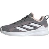 adidas Performance Avaflash Gravel Tennisschoenen Dames Grijs