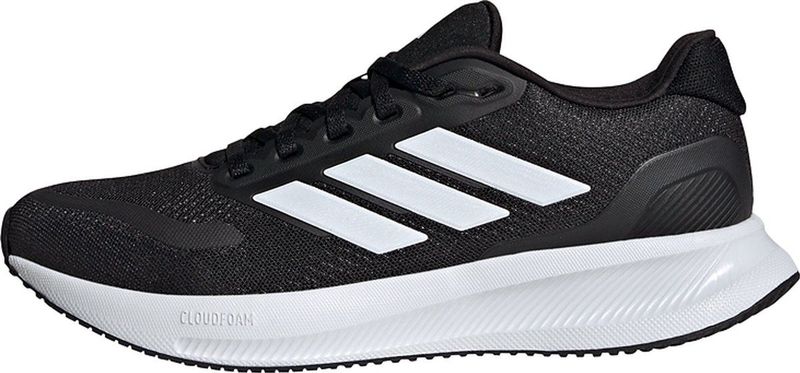 adidas - Hardloopschoenen - Zwart - Mesh Bovenwerk - Cloudfoam Tussenzool