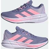 adidas - Questar 3 - Hardloopschoenen - Zilver Paars / Roze Spark - Mesh - Bounce 2.0