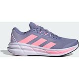 adidas - Questar 3 - Hardloopschoenen - Zilver Paars / Roze Spark - Mesh - Bounce 2.0