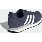 adidas Heren RUN 60s 3.0 Leather Shoes, Shadow Navy / Cloud White / Core Black, 42 EU