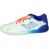 adidas - Fevernova Court - Zaalvoetbalschoenen - Wit Blauw Rood - Synthetisch Materiaal