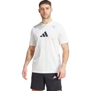 adidas Performance Handball Category Graphic T-shirt - Heren - Wit