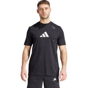 adidas Performance Handball Category Graphic T-shirt - Heren - Zwart