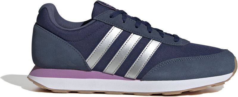 adidas - Run 60s 3.0 - Damestrainers - Zwart - Rubber - Lichtgewicht