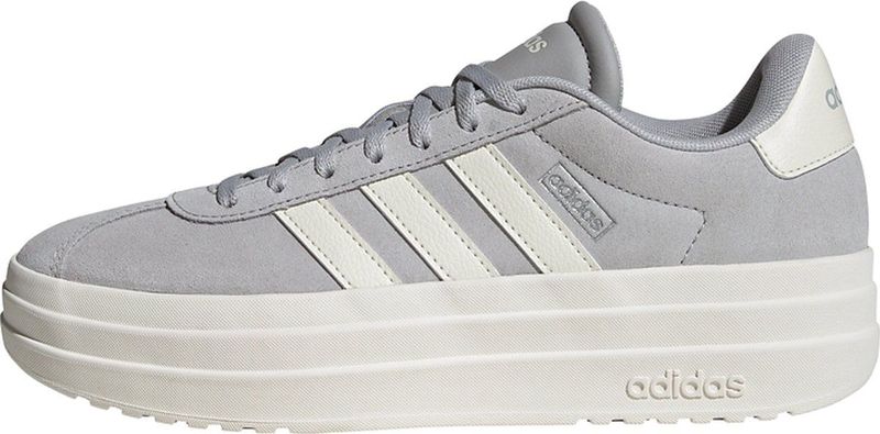 adidas - VL Court Bold - Sneakers - Wit - Leren Bovenwerk
