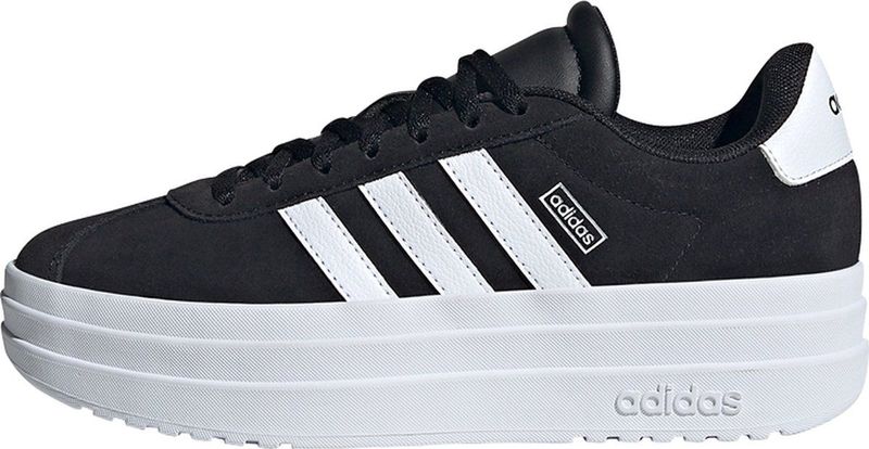 adidas Sportswear - VL Court Bold - Sneakers - Zwart/Wit - Suède