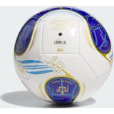 adidas Messi Club Voetbal Maat 5 Wit Blauw Goud