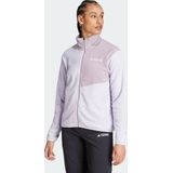 Adidas - Terrex Multi Fleece - Wandelsjaal - Zwart - Met Volledige Rits