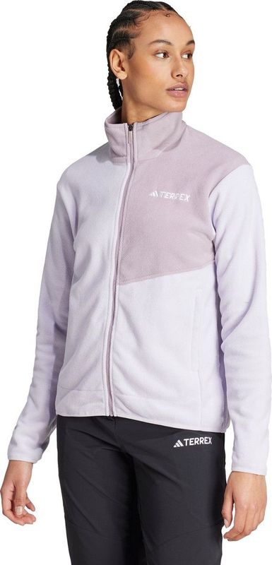 Adidas - Terrex Multi Fleece - Wandelsjaal - Zwart - Met Volledige Rits