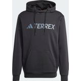 Adidas - Terrex Hoodie - Groen - Katoen - Gerecycled Materiaal