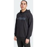 Adidas - Terrex Hoodie - Groen - Katoen - Gerecycled Materiaal