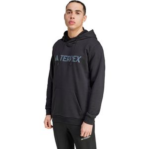 Adidas - Terrex Hoodie - Groen - Katoen - Gerecycled Materiaal