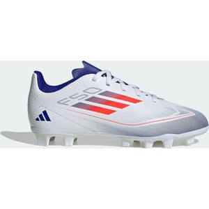 adidas Performance F50 Club Flexible Ground Voetbalschoenen Kids - Kinderen - Wit- 30