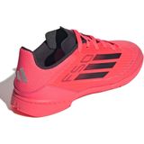 Adidas F50 League Voetbalschoenen - Turbo / Aurora Black - Fiberskin - Rubber Zool
