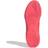 Adidas F50 League Voetbalschoenen - Turbo / Aurora Black - Fiberskin - Rubber Zool