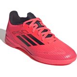 Adidas F50 League Voetbalschoenen - Turbo / Aurora Black - Fiberskin - Rubber Zool