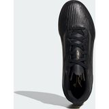 adidas - F50 LEAGUE - Voetbalschoenen - Core Black / Iron Metallic / Goud