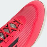 Adidas - F50 League - Zaalschoenen - Wit - Fiberskin Bovenwerk - Vetersluiting