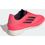 Adidas - F50 League - Zaalschoenen - Wit - Fiberskin Bovenwerk - Vetersluiting