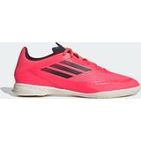 Adidas - F50 League - Zaalschoenen - Wit - Fiberskin Bovenwerk - Vetersluiting