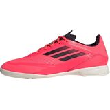 Adidas - F50 League - Zaalschoenen - Wit - Fiberskin Bovenwerk - Vetersluiting