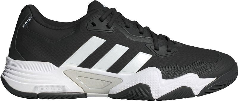 adidas - Solematch Control 2 - Tennisschoenen - Core Black/Cloud White/Silver Metallic