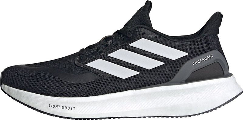 adidas - Pureboost 5 - Hardloopschoenen - Zwart - Textiel
