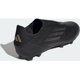 adidas - F50 - Voetbalschoenen - Zwart - Fiberskin - Veteranloze Constructie