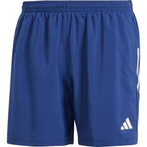 adidas Performance Own the Run Short - Heren - Blauw  13cm