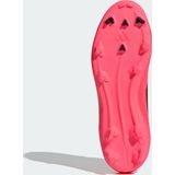 adidas F50 League Voetbalschoenen - Felrood Zwart Zilver - Synthetisch Materiaal