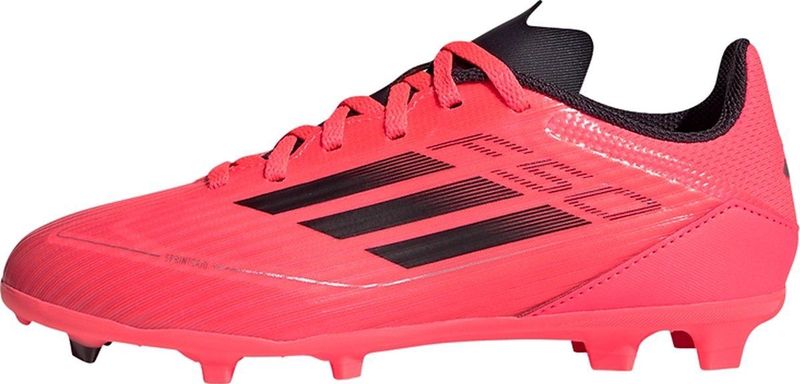 adidas F50 League Voetbalschoenen - Felrood Zwart Zilver - Synthetisch Materiaal