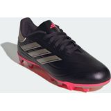 adidas - Copa Pure 2 Club - Voetbalschoenen - Donkerpaars Zilver Roze - Synthetisch Bovenwerk