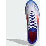adidas - F50 League - Voetbalschoenen - Wit Rood Blauw - Synthetisch